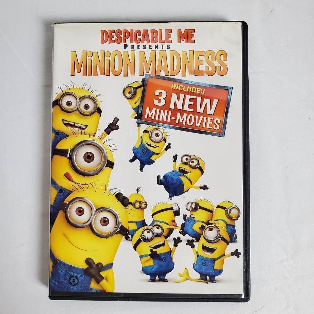Despicable Me Presents Minion Madness DVD – 3 Mini Movies